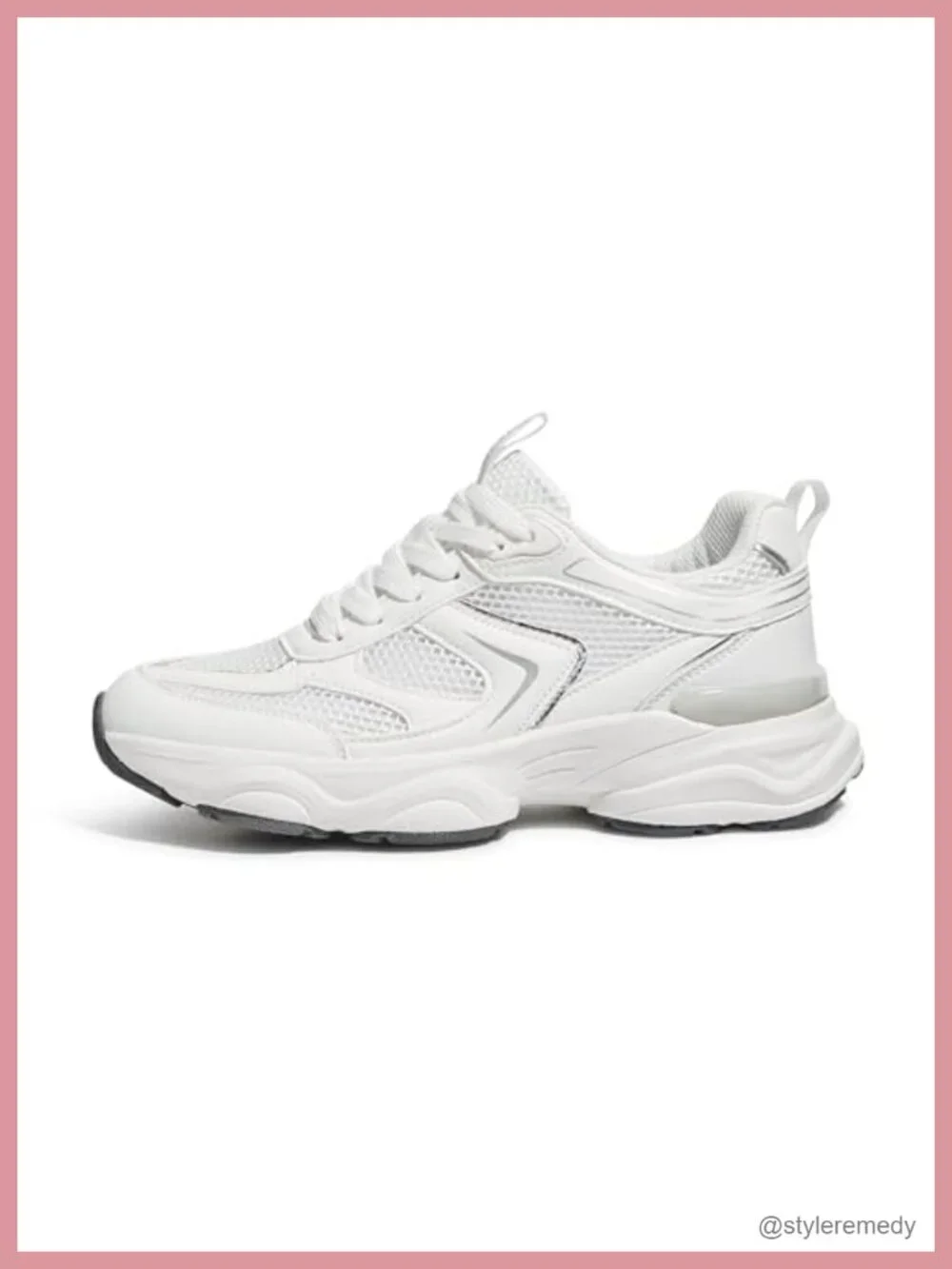 Women's Platform Fashion Athletic Sneakers Mesh Breathable Walking Shoes